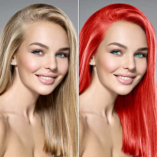 App para probar color de cabello