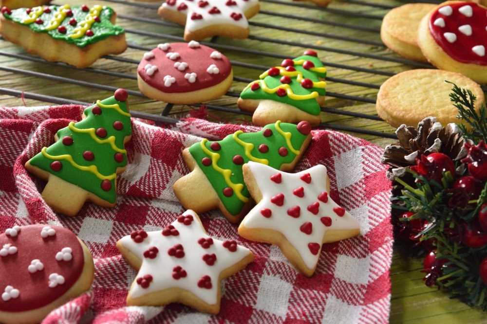 Ingredientes para las galletas de navidad